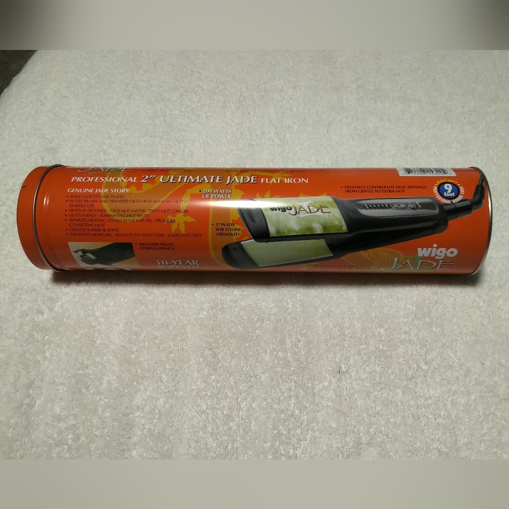 Wigo Jade Flat Iron - 2 in.